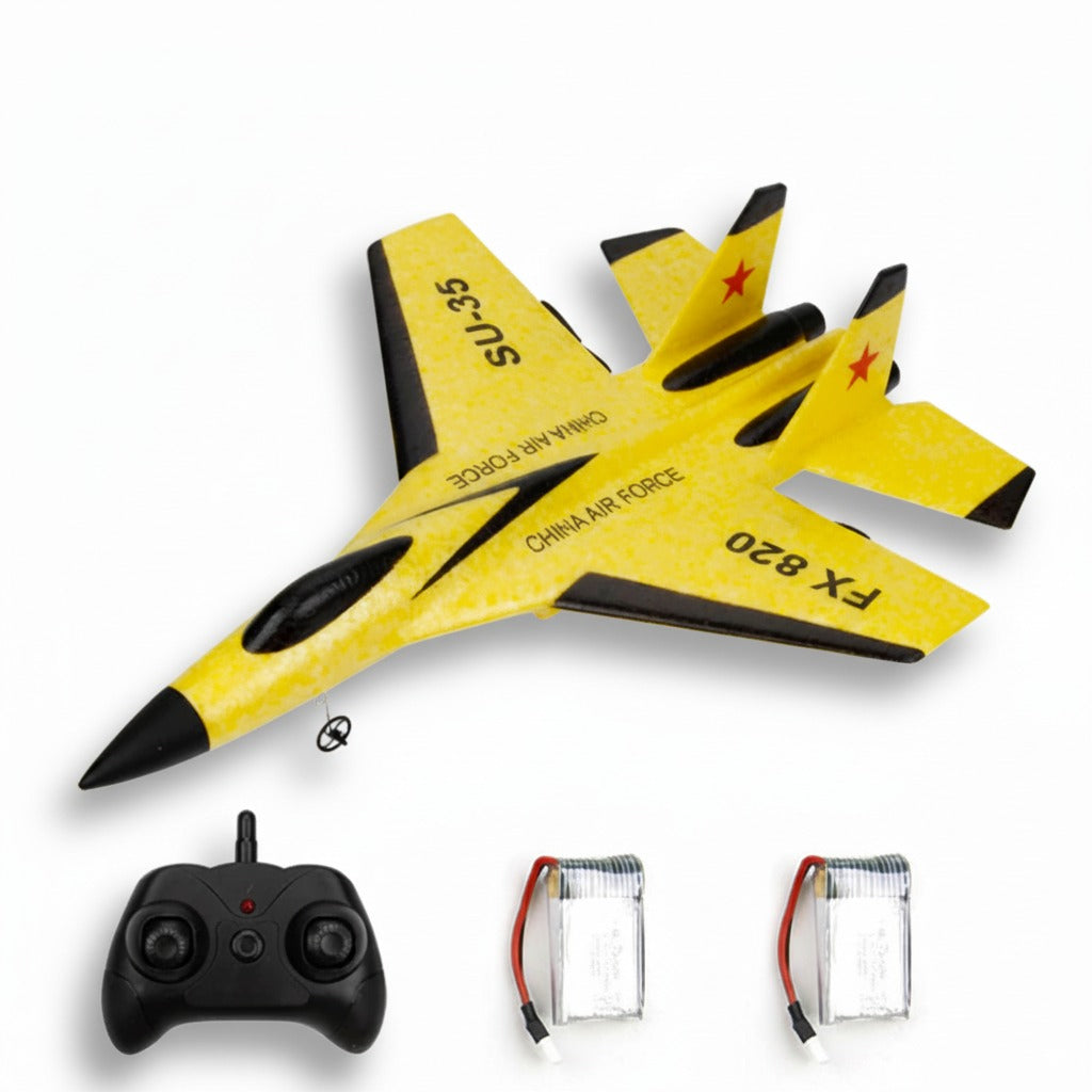 FX SU-35 RC Airplane 2.4G EPP Foam Fighter Glider – RC Plane for Kids