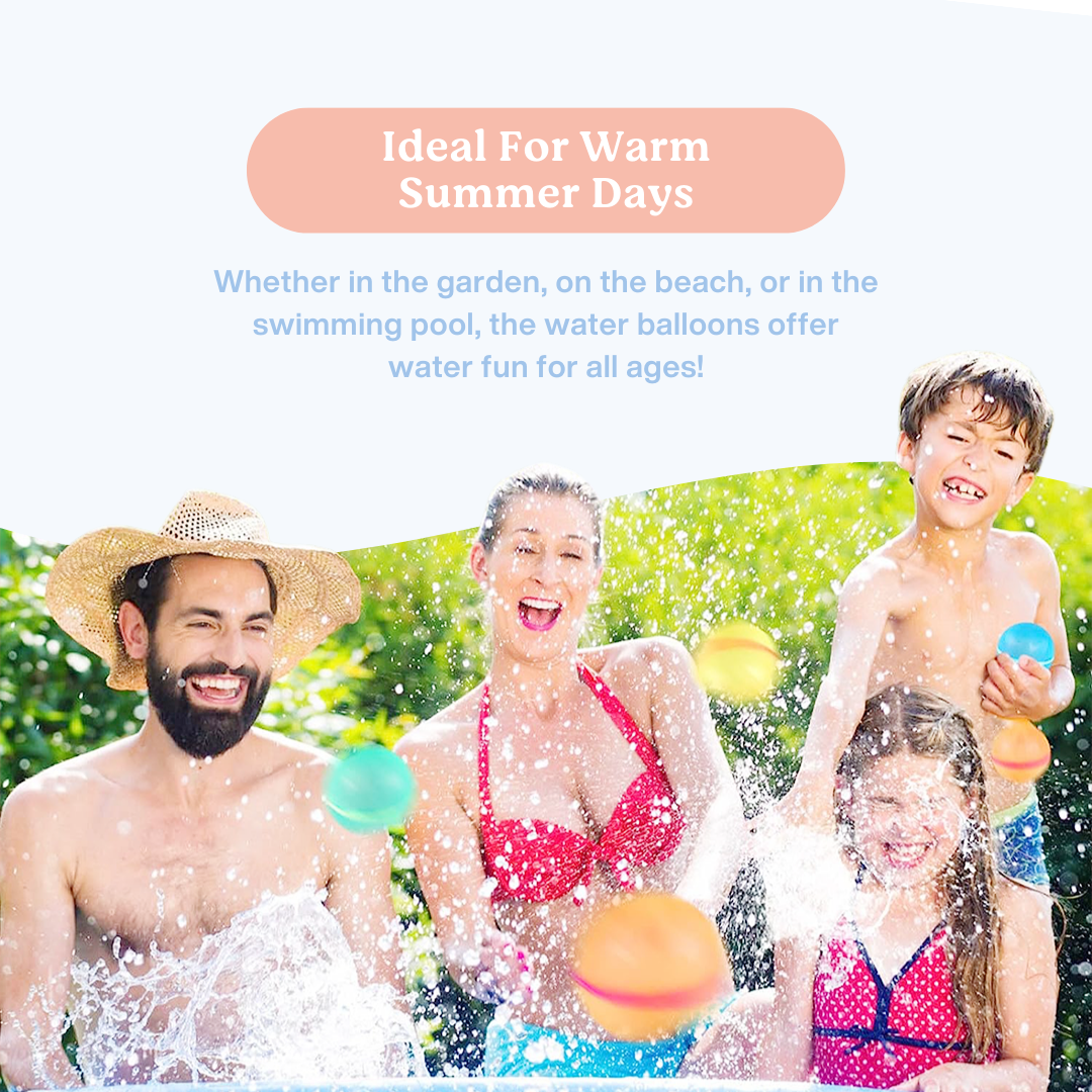 Reusable water balloons