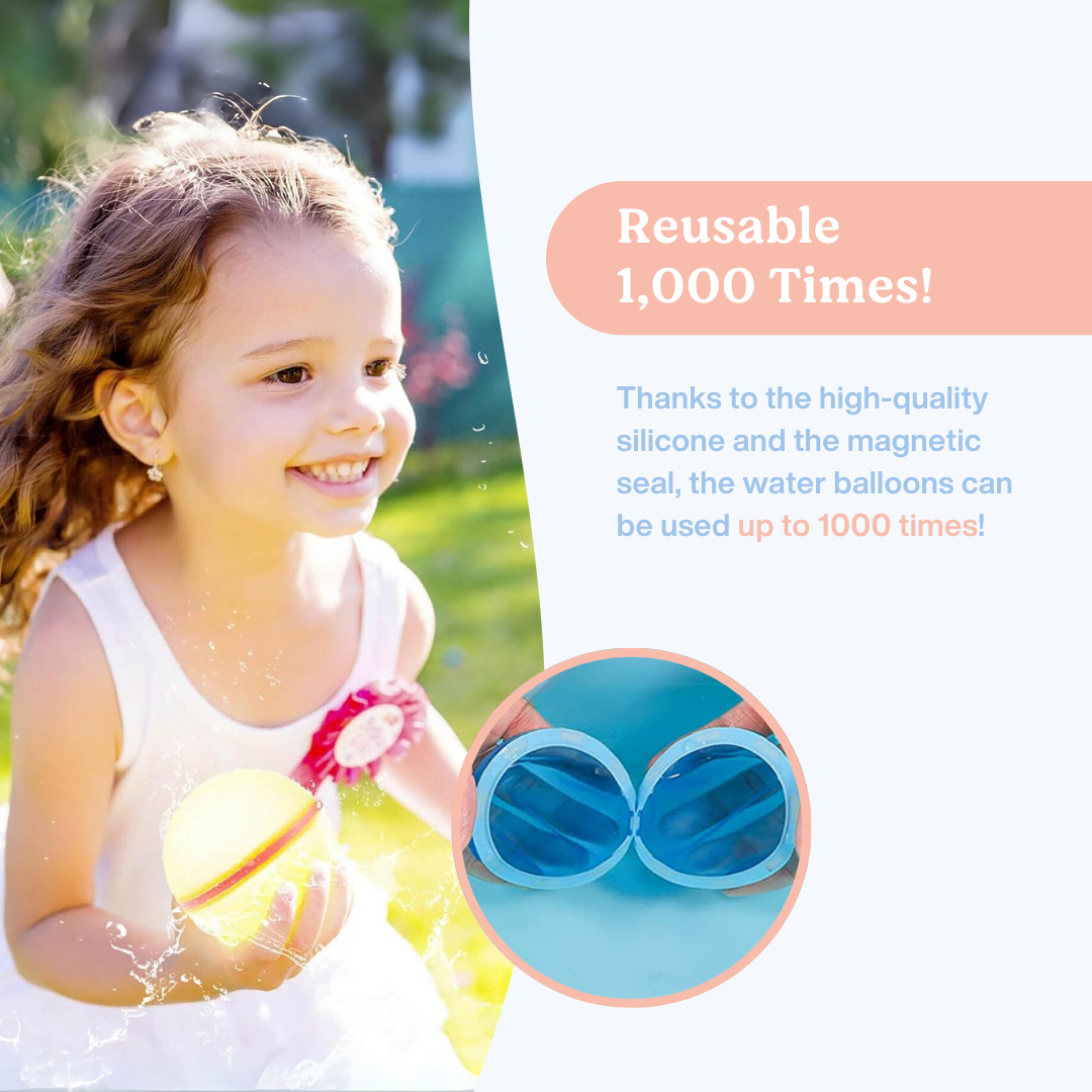 Reusable water balloons