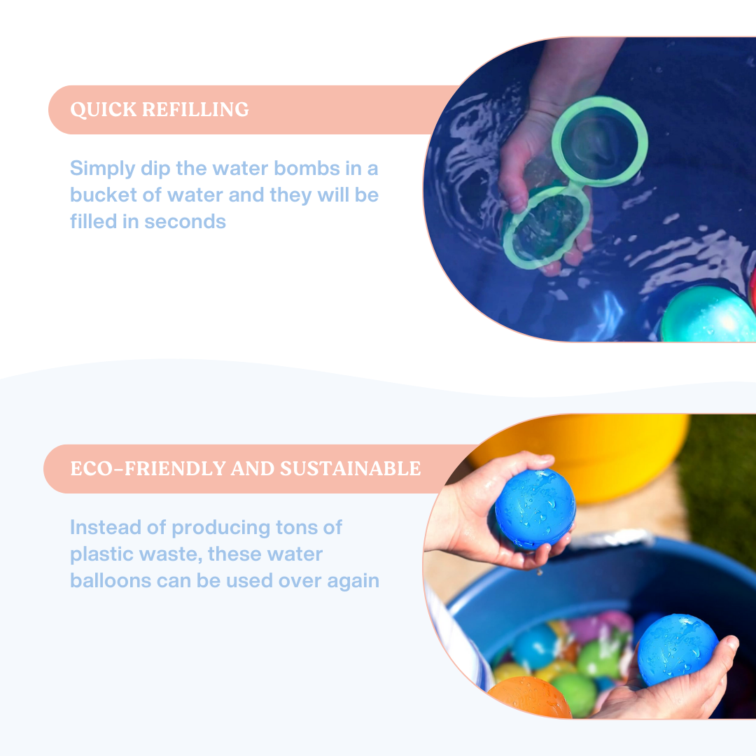 Reusable water balloons