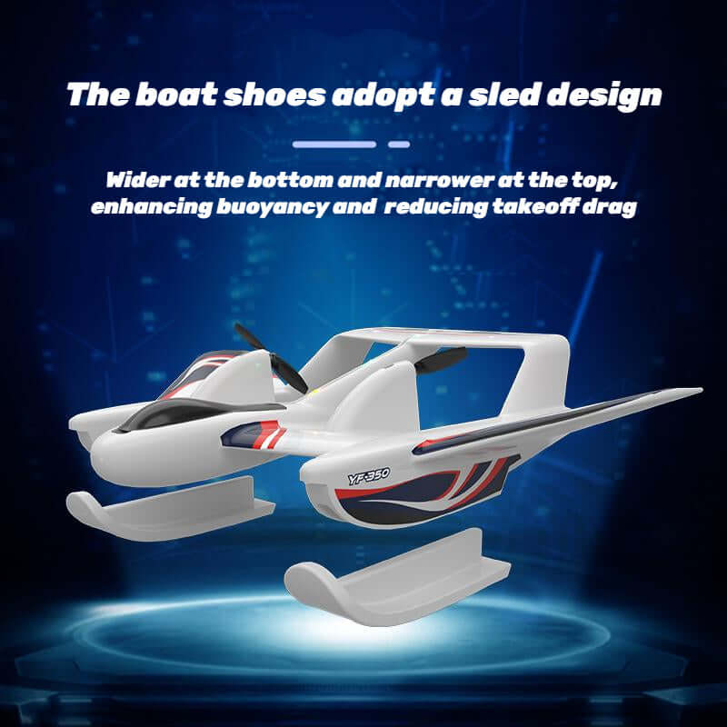 Kidstoylover Sea, Land, Air Glider with Gyro &amp; LED